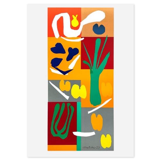 Vegetaux By Henri Matisse (1869-1954)