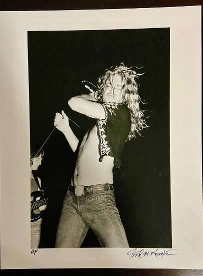 Led Zeppelin's Robert Plant by Robert M. Knight