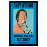 The American Indian Series (Blue) by Andy Warhol (1928-1987)