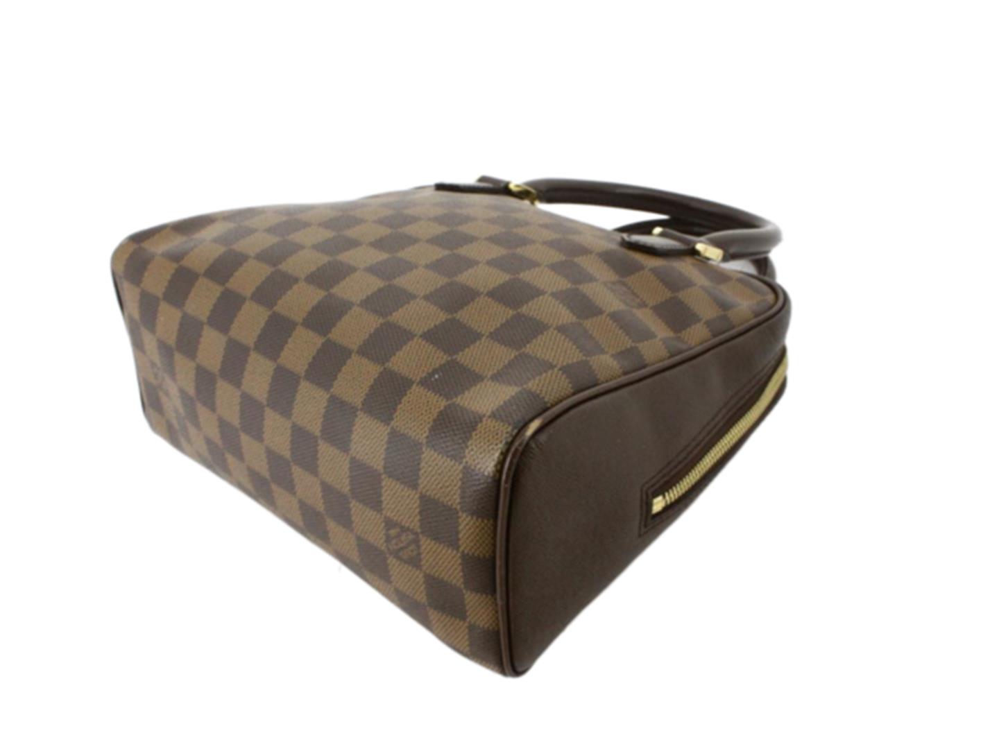 At Auction: Louis Vuitton, Louis Vuitton Damier Ebene Brera Top Handle Bag