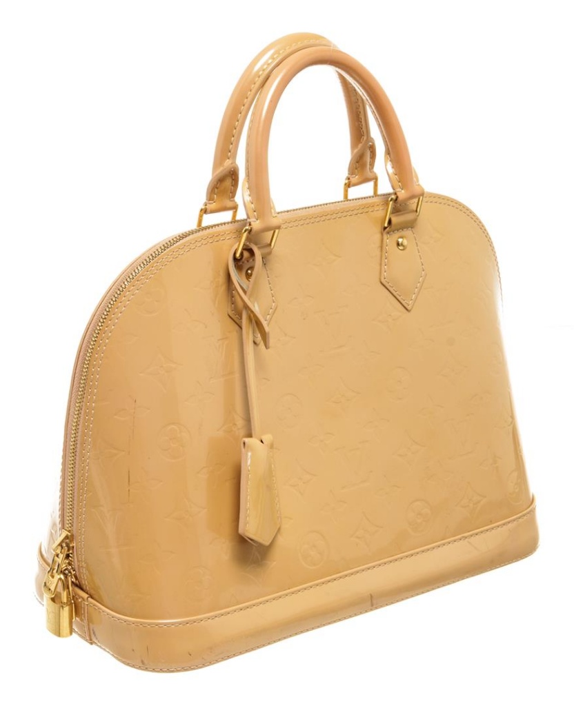 Sold at Auction: Louis Vuitton Custom Monogram Canvas Alma PM Handbag
