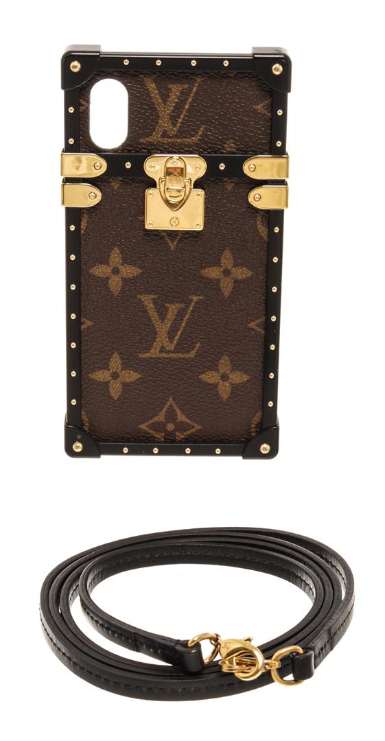 Louis Vuitton Reverse Monogram Eye Trunk iPhone X Xs Crossbody