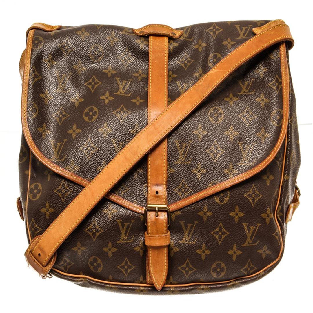 LOUIS VUITTON Coated Canvas Brown Monogram Duffle Bag - Article Consignment