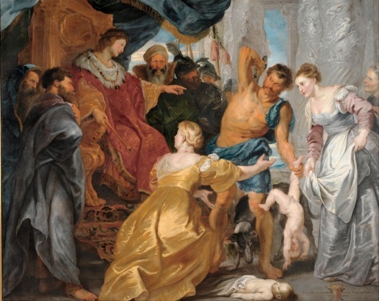 Sir Peter Paul Rubens - The Judgement of Solomon