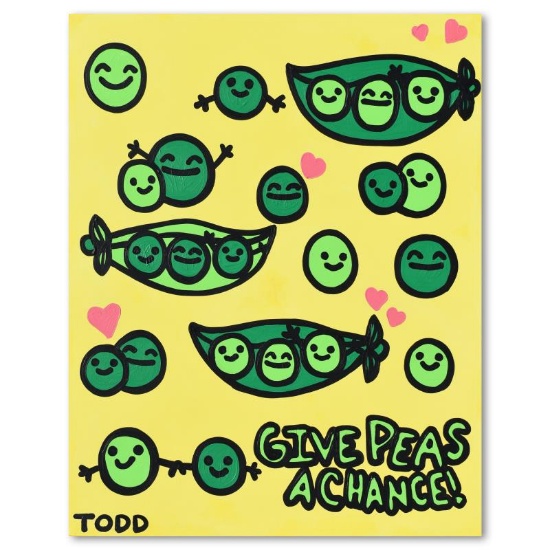Give Peas A Chance by Goldman Original