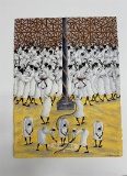 White Robed Dancers by Martino Dorce