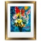 Le Bouquet Illuminant Le Ciel by Chagall (1887-1985)