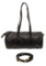 Mansur Gavriel Black Leather Duffle Mini Bag