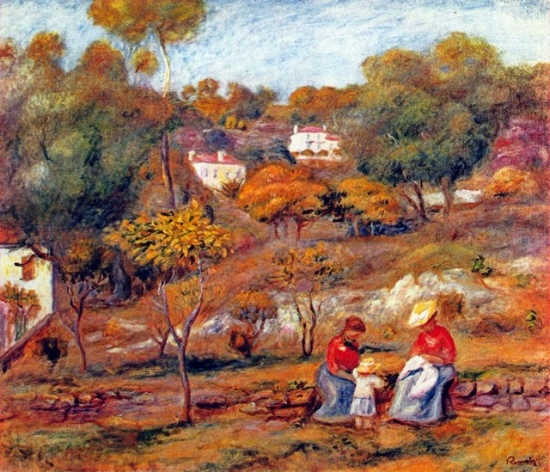 Renoir - Landscape At Cagnes