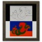 Catch - III (A, B) de la serie Graphismes 3 by Vasarely (1908-1997)