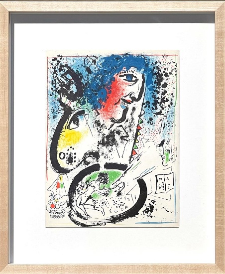 Marc Chagall Auto Portrait