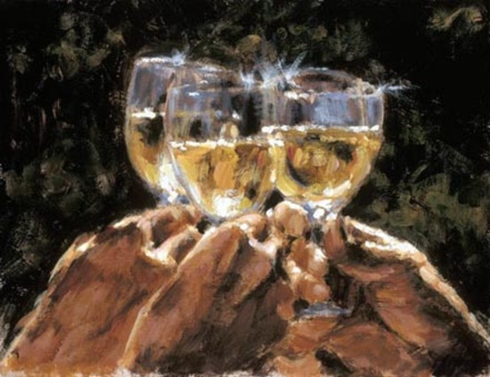 Study for a Better Life White Wine by Fabian Perez