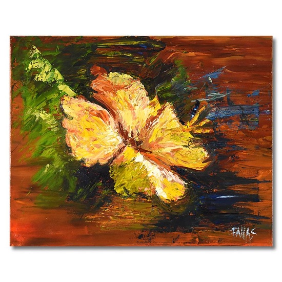 Golden Hibiscus by Fallas Original