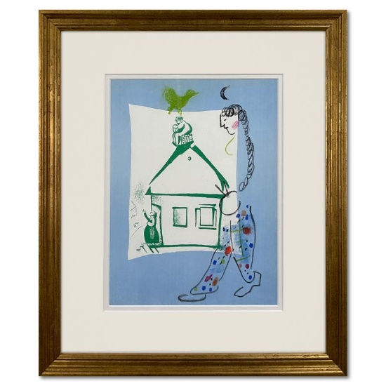La Maison de Mon Village by Chagall (1887-1985)