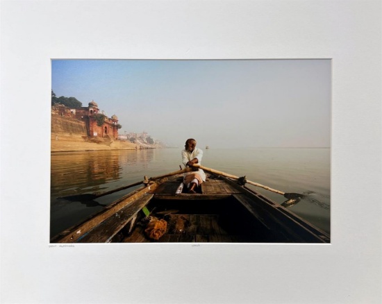 Ganga Varanasi Benares Riverbank India Sergio Villarquiran Nature Travel
