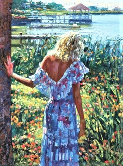 Howard Behrens "MY BELOVED BY THE LAKE (from "MY BELOVED" COLLECTION)"
