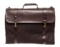 Louis Vuitton Brown Leather Portable Garment Briefcase