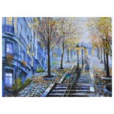 Steps Near Montmartre by Suljakov, Vadik