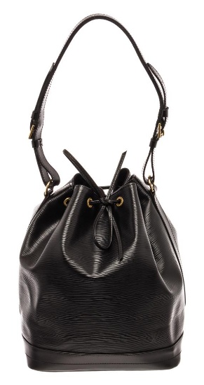 Louis Vuitton Black Epi Leather Noe Shoulder Bag
