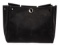 Hermes Black Canvas and Leather Insert Her Bag