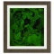 Etude En Vert de la serie Graphismes 2 by Vasarely (1908-1997)