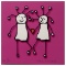 SPRKL Love (Magenta) by Kostabi, Paul
