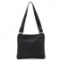 Prada Black Tessuto Nylon Zip Messenger Bag