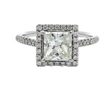 1.51 ctw Diamond Ring - 14K White Gold