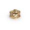 18k Yellow Gold Heliodor & Diamond Ring
