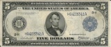 1914 $5 Federal Reserve Bank Note