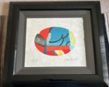Etching 3 with Carborundum by Max Papart