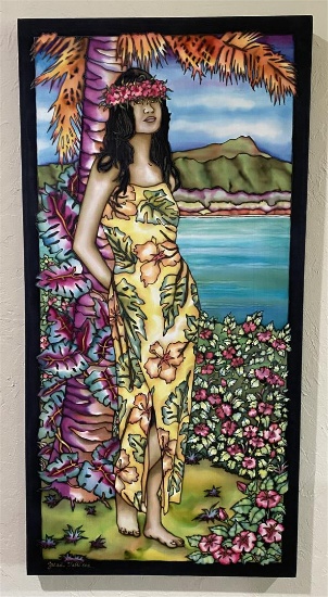 With Flowers in Her Hair by Susan Patricia