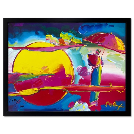 New Moon II by Peter Max