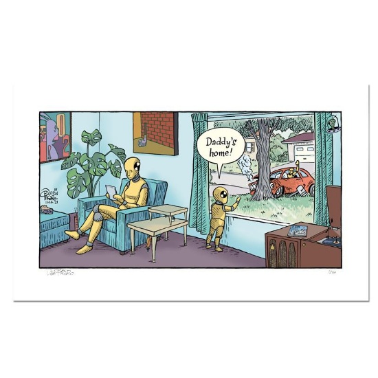 Daddys Home by Bizarro