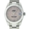 Rolex Ladies Midsize 31MM Cream Arabic Dial Oyster Band Datejust