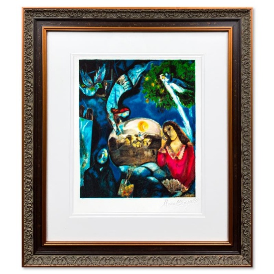 Autour D'elle by Chagall (1887-1985)