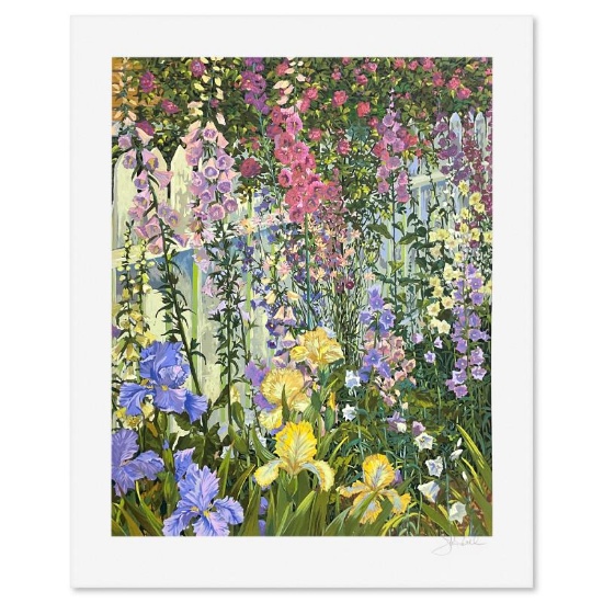 Fox Gloves and Irises by Powell, John