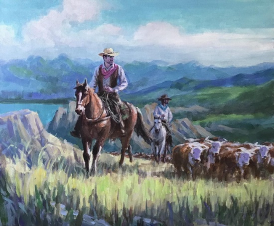 The High Pasture by Richard Ho ORIGINAL