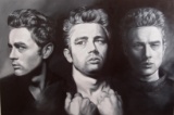 James in Black & White ORIGINAL by Margaret Korona
