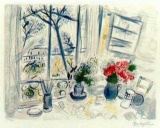 MARC CHAGAL Fleurs Du Parc