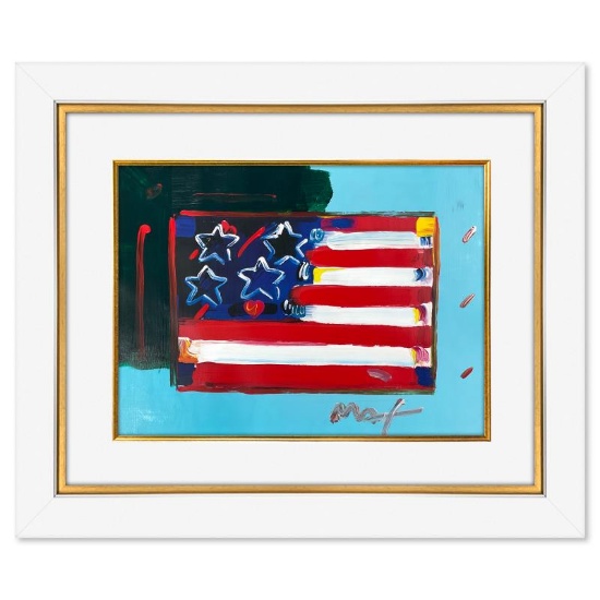 Flag by Peter Max