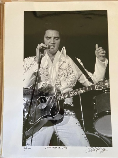 Elvis January 1973 by Robert M Knight