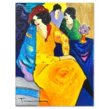 Blue Mood by Tarkay (1935-2012)