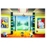 Chagall and Picasso Garden View by Ferjo Original