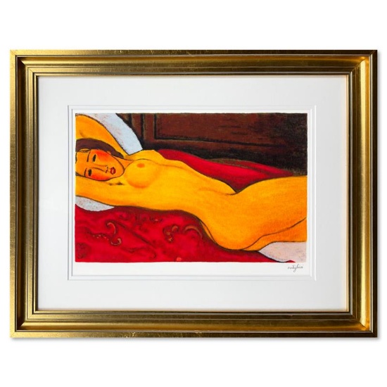 Nudo Sdraiato Con Le Mani Dietro La Testa by Modigliani (1884-1920)