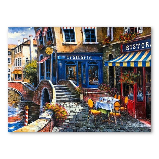 Outdoor Cafe by Metlan Anatoly