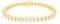 8.52 ctw Diamond Tennis Bracelet - 14KT Yellow Gold