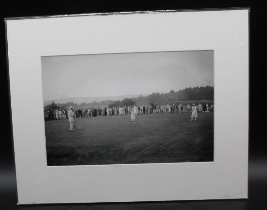 Golf, 1925 Certified Photograph, Presse Sports/L'Equipe
