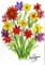Jane SEYMOUR: Youthful Narcissus and Marigold Bouquet