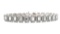 11.15 ct. Diamond Tennis Bracelet - 14KT White Gold